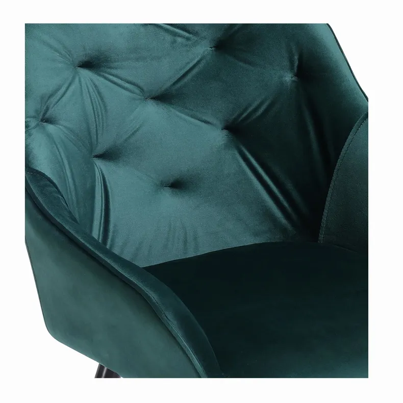 Кухонний стілець HALMAR K487 темно-зелений фото №6