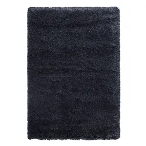 IKEA VOLLERSLEV ВОЛЛЕРСЛЕВ, килим, довгий ворс, темно-синій, 133x195 см 904.925.74 фото