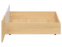 BRW Wesker, ящик для кровати 90, полированный дуб/белый глянец SZU-DANA/BIP фото thumb №2