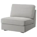 IKEA KIVIK КІВІК, чохол 1-місного дивана-ліжка, Талміра біла/чорна 905.399.15 фото thumb №1