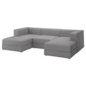 IKEA JÄTTEBO ЄТТЕБУ, 3,5-місн модульн диван з кушетками, з підлокітниками / ТОНЕРУД сірий 494.713.86 фото thumb №1