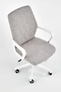 Крісло комп'ютерне офісне обертове HALMAR SPIN 2 сірий / білий фото thumb №7