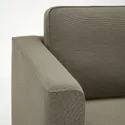 IKEA PÄRUP ПЕРУП, 3-місний диван із кушеткою, Фритуна сіро-коричнева 395.142.92 фото thumb №3