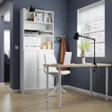 IKEA LAGKAPTEN ЛАГКАПТЕН / OLOV ОЛОВ, письменный стол, дуб, окрашенный в белый цвет, 120x60 см 794.168.93 фото thumb №6