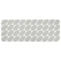 IKEA GÅNGPASSAGE ГОНГПАССАГЕ, кухонний килимок, сірий / білий, 45x120 см 705.730.81 фото thumb №1