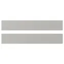 IKEA LERHYTTAN ЛЕРХЮТТАН, фронтальна панель шухляди, світло-сірий, 60x10 см 904.615.01 фото thumb №1