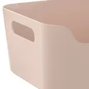 IKEA UPPDATERA УППДАТЕРА, контейнер, бледно-розовый, 24x17 см 105.040.57 фото thumb №6