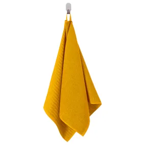 IKEA VÅGSJÖN ВОГШЕН, рушник для рук, золотисто-жовтий, 50x100 см 505.495.15 фото