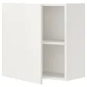 IKEA ENHET ЭНХЕТ, навесной шкаф с 1 полкой / дверцей, белый, 60x32x60 см 093.210.11 фото thumb №1