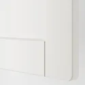 IKEA SMÅSTAD СМОСТАД / PLATSA ПЛАТСА, книжкова шафа, білий з каркасом / з 2 шухлядами, 60x57x123 см 093.963.46 фото thumb №6