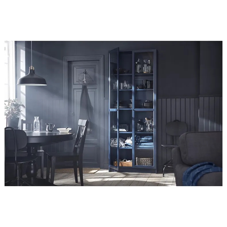 IKEA INGOLF ІНГОЛЬФ, стілець, коричнево-чорний 602.178.22 фото №4