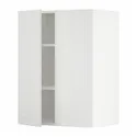 IKEA METOD МЕТОД, навісна шафа з полицями / 2 дверцят, білий / стенсундський білий, 60x80 см 094.631.66 фото thumb №1