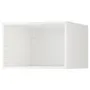 IKEA METOD МЕТОД, каркас верхн шкафа на холод / морозил, белый, 60x60x40 см 402.055.37 фото