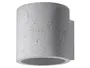 BRW Настенный светильник Orbis серый бетон 067626 фото