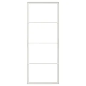 IKEA SKYTTA СКЮТТА, рама розсувних дверцят, білий, 77x196 см 604.977.28 фото