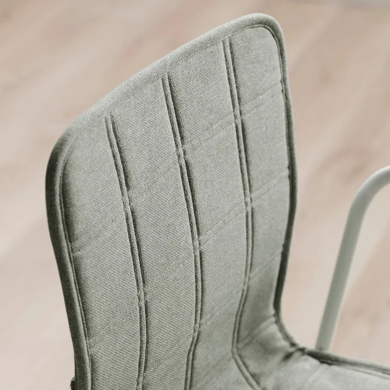 IKEA LÄKTARE ЛЕКТАРЕ, крісло для конференцій, світло-зелений/білий 495.032.45 фото №10