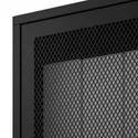 IKEA IVAR ІВАР, шафа з дверцятами, чорна сітка, 80x83 см 005.312.40 фото thumb №3