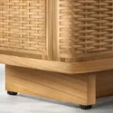 IKEA FRYKSÅS ФРЮКСОС, тумба під телевізор, ротанг, 157x41x49 см 805.740.99 фото thumb №3