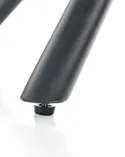 Кухонний стілець HALMAR K475 тканина: бежевий, ніжки: чорні фото thumb №6