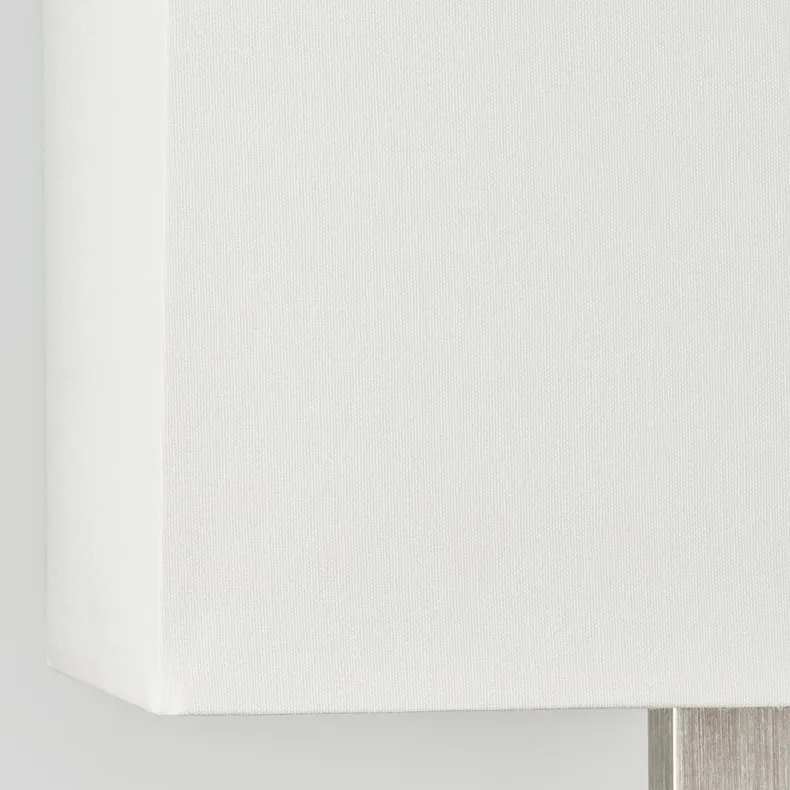 IKEA TOMELILLA ТОМЕЛІЛЛА, настільна лампа, нікельований / білий, 36 см 804.504.14 фото №4