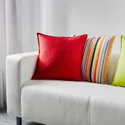 IKEA GURLI ГУРЛІ, чохол на подушку, червоний, 50x50 см 702.811.48 фото thumb №4