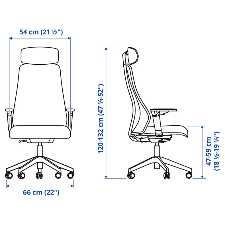 IKEA MATCHSPEL МАТЧСПЕЛЬ, геймерське крісло, БОМСТАД білий 405.076.10 фото №8