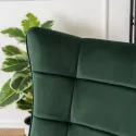 Кресло-качалка бархатное MEBEL ELITE JACKSON Velvet, Зеленый фото thumb №4