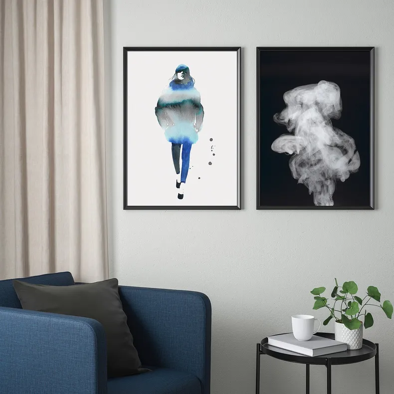 IKEA BILD БІЛЬД, постер, синім, 50x70 см 505.462.44 фото №2