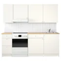 IKEA KNOXHULT КНОКСХУЛЬТ, кухня, білий, 220x61x220 см 891.804.65 фото thumb №2