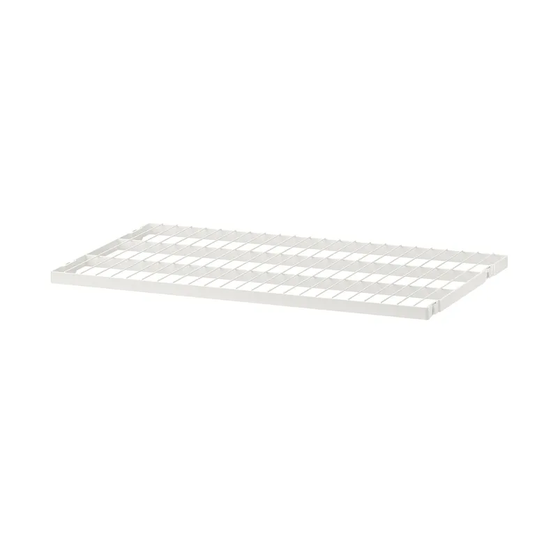 IKEA BOAXEL БОАКСЕЛЬ, полиця дротяна, білий, 60x40 см 504.495.87 фото №1