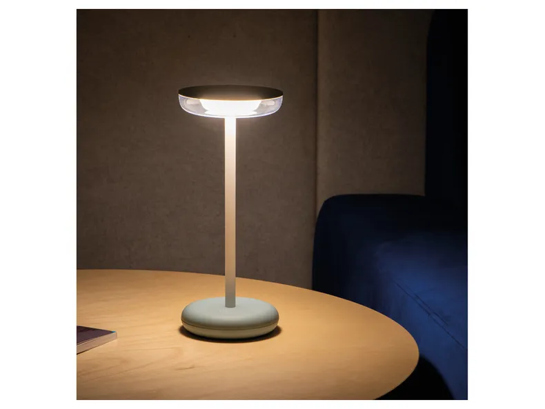 BRW Настільна світлодіодна лампа з диммером синього кольору 092948 фото №3
