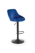 Барний стілець HALMAR H101 хокер темно-синій фото thumb №1