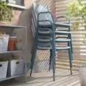 IKEA TORPARÖ ТОРПАРЕ, стілець з підлокітниками, прим/вул, світлий сіро-блакитний 305.185.29 фото thumb №3