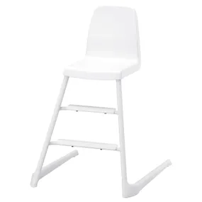 IKEA LANGUR ЛАНГУР, детский стул, белый 192.526.15 фото