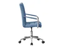 BRW Вращающееся кресло Cosmo из темно-синей ткани OBR-COSMO-TK-GRANAT фото thumb №3