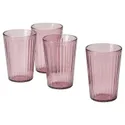 IKEA BROKROCKA БРОКРОККА, склянка, сіро-рожевий, 31 кл 305.812.43 фото thumb №1