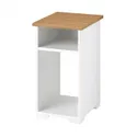 IKEA SKRUVBY СКРУВБИ, придиванный столик, белый, 40x32 см 805.320.09 фото thumb №1