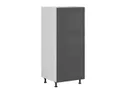 BRW Кухонный шкаф для встраиваемого холодильника Tapo Special 60 см правый антрацит экрю, альпийский белый/антрацитовый экрю FK_DL_60/143_P-BAL/ANEC фото thumb №2