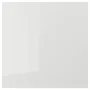 IKEA RINGHULT РІНГХУЛЬТ, дверцята, глянцевий світло-сірий, 60x60 см 403.271.43 фото