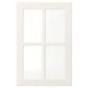IKEA BODBYN БУДБІН, скляні дверцята, кремово-білий, 40x60 см 704.850.46 фото thumb №1