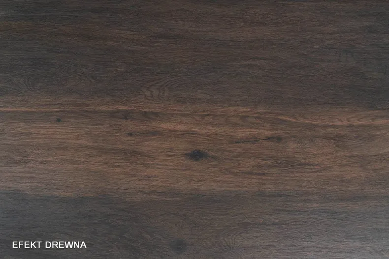 Стіл обідній розкладний SIGNAL WESTIN Ceramic, ефект дерева / матовий чорний, 90x160 фото №5