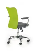 Кресло компьютерное офисное вращающееся HALMAR ANDY зеленый/серый фото thumb №2