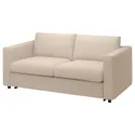 IKEA VIMLE ВИМЛЕ, 2-местный диван-кровать, Hallarp бежевый 595.370.23 фото thumb №2