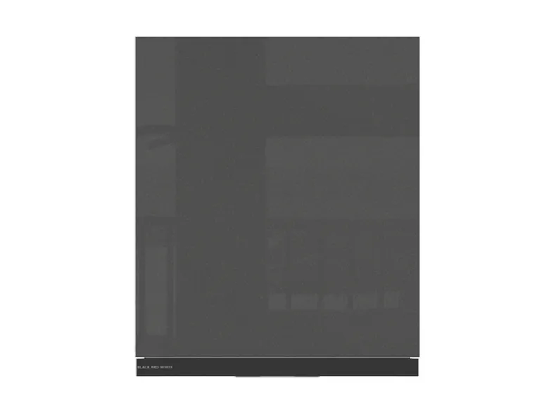 BRW Верхний кухонный гарнитур Tapo Special 60 см с вытяжкой правый антрацит экрю, альпийский белый/антрацитовый экрю FK_GOO_60/68_P_FL_BRW-BAL/ANEC/CA фото №1