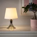 IKEA LAMPAN ЛАМПАН, настільна лампа, темно-сірий / білий, 29 см 004.840.74 фото thumb №2