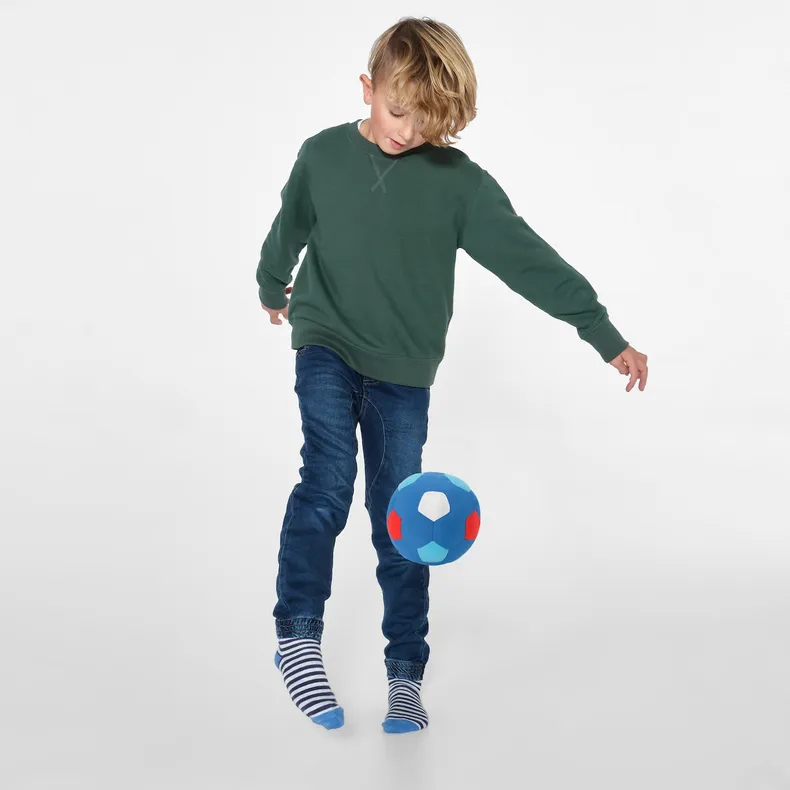 IKEA SPARKA СПАРКА, мягкая игрушка, мини-футбол / сине-красный 205.067.58 фото №2