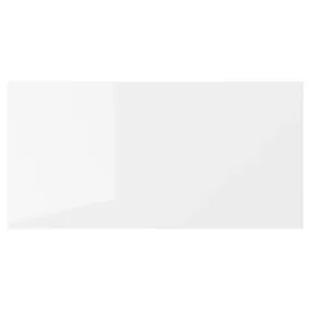 IKEA RINGHULT РИНГУЛЬТ, фронтальная панель ящика, глянцевый белый, 40x20 см 202.050.91 фото