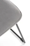 Кухонний стілець HALMAR K485 сірий, чорний фото thumb №11