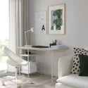 IKEA LAGKAPTEN ЛАГКАПТЕН / SPÄND СПЭНД, письменный стол, белый/антрацит, 120x60 см 295.636.12 фото thumb №5