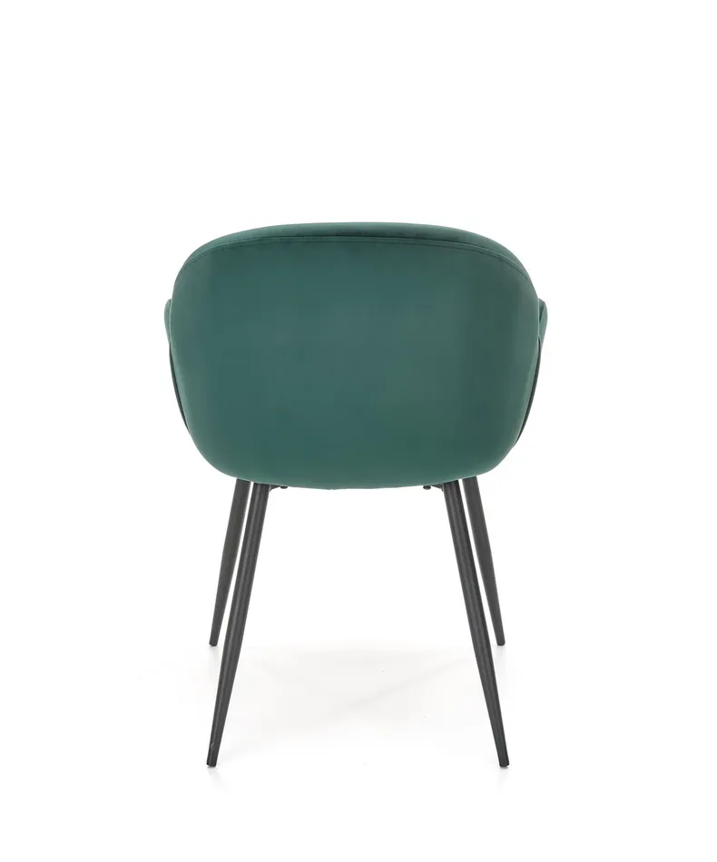 Кухонний стілець HALMAR K480 темно-зелений фото №2